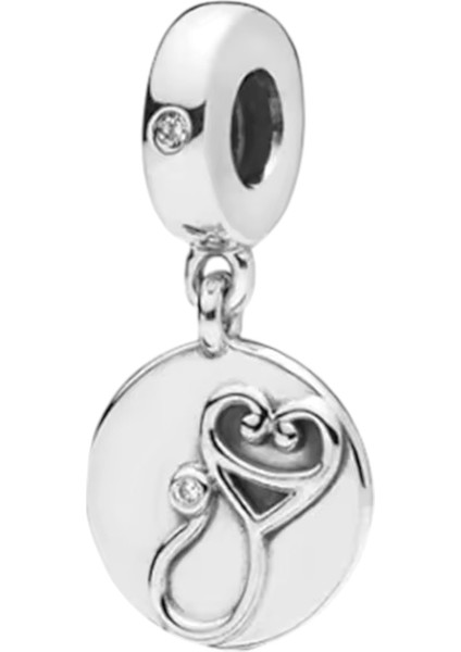 Stetoskop ve Tıp Arması Charm | 925 Ayar Gümüş fiyatları