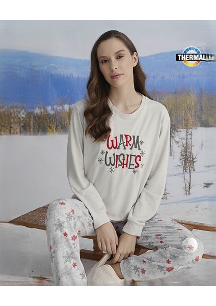 Thermal Uzun Kollu Pijama Takım 30074