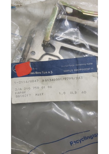 W210 Yakıt Depo Kapağı modelleri