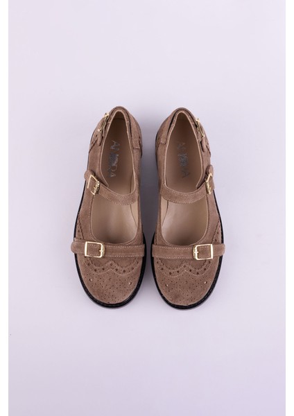 Hakiki Deri Rugan Loafer Kadın Ayakkabısı 25HSY501 modelleri