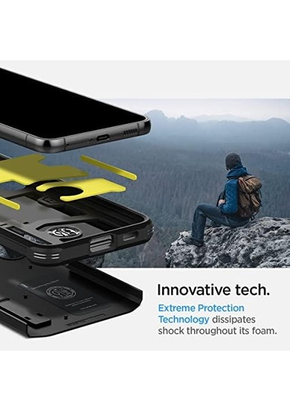 Samsung Galaxy S22 Plus 5g Kılıf Tough Armor Military Grade Black - ACS03958 fiyatları