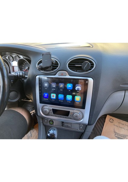 Ford Focus 2 DİGİTAL(2005-2011)-9''ANDROİD Gerçek 2+32 GB / 4 Çekirdek 1.6ghz / Wıfı 5.0ghz / Bt 5.4-Kablosuz Carplay-Ahd Hd Geri Görüş Kamera Hediye