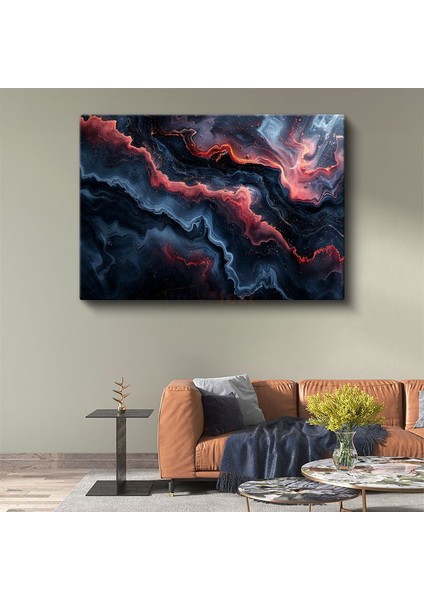 Kozmik Akış - Nebula Desenleri Kanvas Tablo