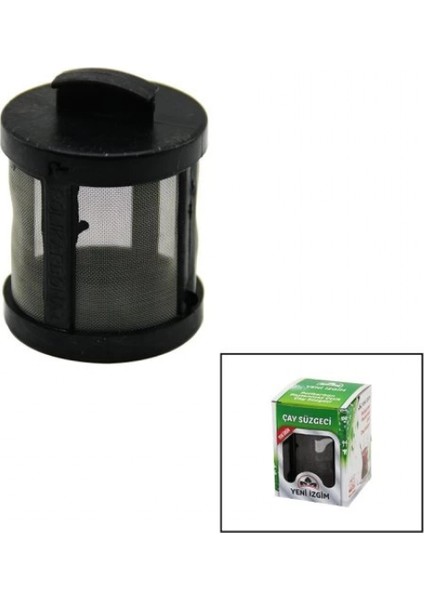 Kafes Demlik Içi Çay Süzgeç Paslanmaz Çelik Polikarbon Çerçeve - Kapak 250℃ (4887)