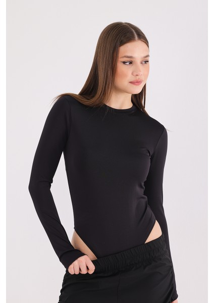 Relay Kadın Uzun Kollu Koşu Spor Body Siyah fiyatları