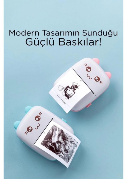 C9 Pembe Mini Yazıcı Taşınabilir Termal Yazıcı Kablosuz Bağlantı Ap Kontrol Cep Yazıcısı indirimleri