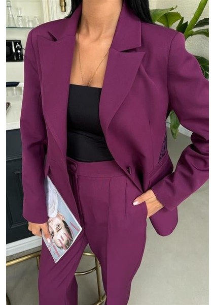 Sırt Dantel Detay Premium Takım Elbise 10031 fiyatları