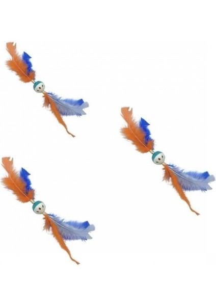 Tüylü Püsküllükedi Oyuncağıdikkat Çekici Renkli Sevimli Evcil Hayvan Oyuncağı