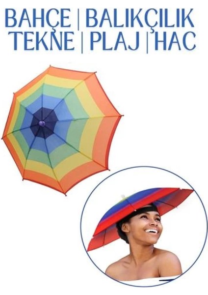 Relax Eller Serbest 4 Mevsim Kafa Şemsiyesi