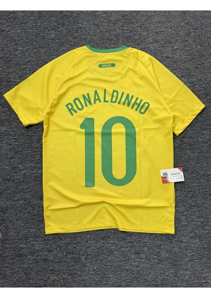 Ronaldinho 10 Brezilya 2010 Nostalji Forması