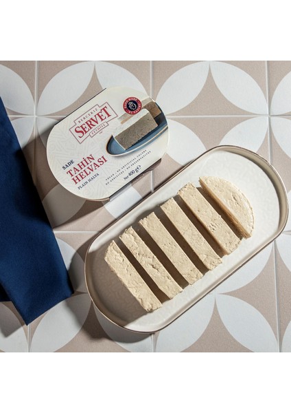 Servet Rafine Şeker İlavesiz - Sade Helva 400 gr