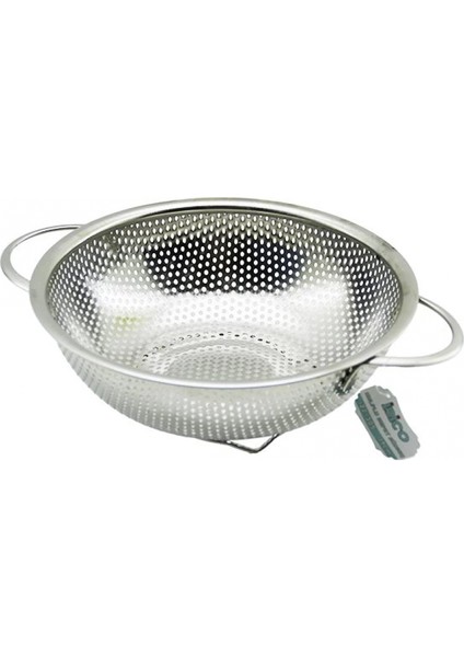 19CM Metal Kulplu Çelik Sepet Süzgeç Ince Tel Ayaklı (4887)