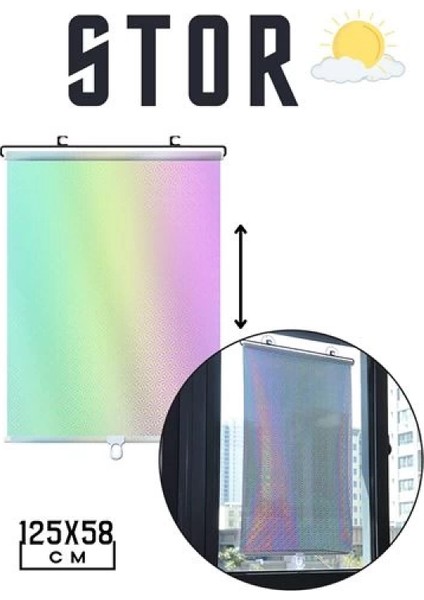 Modacar Stor Perde Reflektiv Manila Design