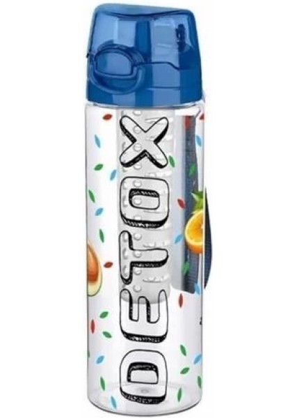 Tutma Saplı Kilitli Kendiliğinden Süzgeçli Kolay Taşınabilir Detoks Sporcu Diyet Matarası indirimleri