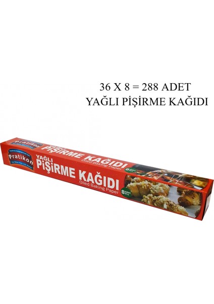 288 Adet Yağlı Pişirme Kağıt (4887) fiyatları