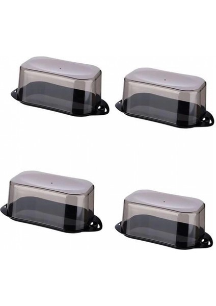 Kilitli Plastik Kapaklı Kahvaltılık Tereyağlık Peynirlik Erzak Saklama Kabı AP-9428