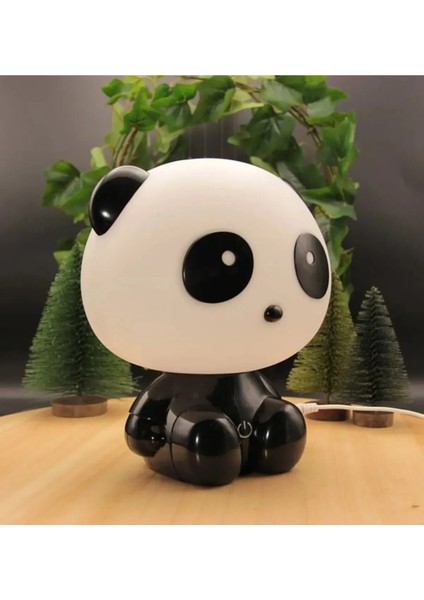 Sevimli Panda Gece Lambası Büyük Boy Ayarlanabilir Işık Özellikli 18X15 modelleri