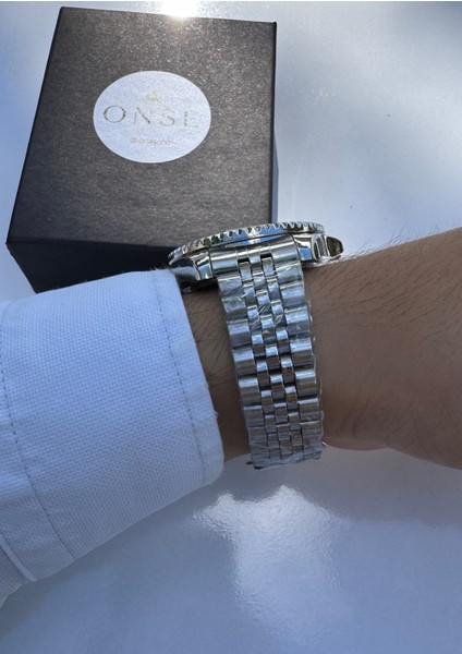 Çelik Saat Aktif Takvim Su Geçirmez fırsatları