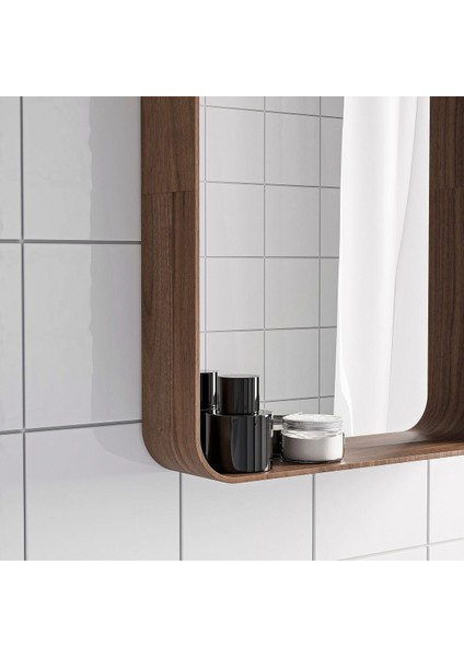 Duvar Aynası, Ceviz Kaplama, 40X50 cm modelleri