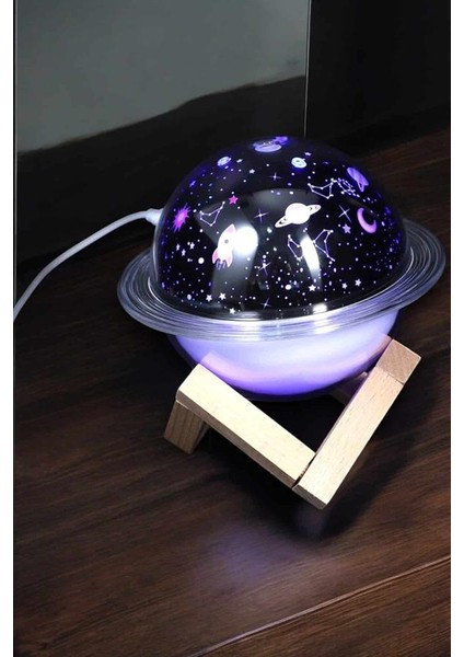 Mtxdpn Aromaterapi Hava Nemlendirici Masa Ve Gece Lambası