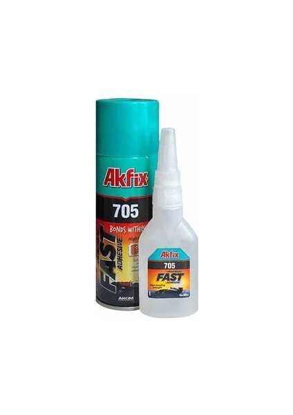 705 Mdf Kit Süper Hızlı Yapıştırıcı 400 ml + 100 gr
