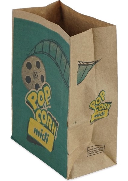 Kese Popcorn Midi 15X20X8 cm Kraft 500 Adet fiyatları