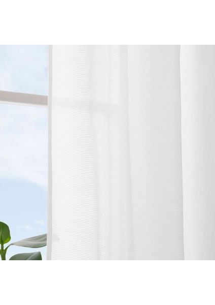 Tül Perde, Beyaz, 300X300 cm modelleri