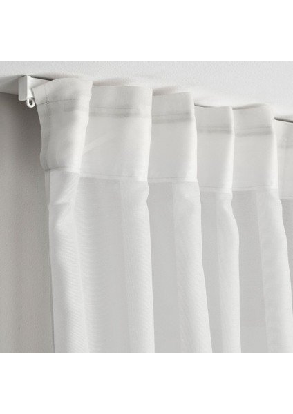 Tül Perde, Beyaz, 300X300 cm fırsatları