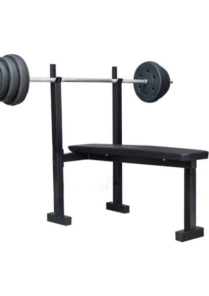 Yumuşak Minderli 110 cm Bench Press Sehpası, Dayanıklı ve Kullanışlı Spor Ekipmanı