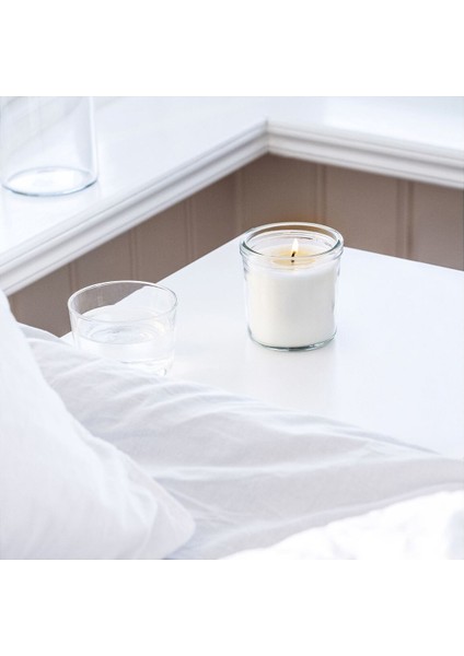 Bardakta Kokulu Mum, Beyaz, 40 Saat, Temiz Çamaşır modelleri