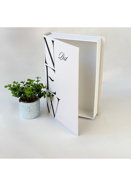 Kitap Görünümlü Dekoratif Saklama Kutusu Organizer – Iskandinav Tarzı Dekoratif Kutu Ev ve Ofis Aksesuarı, Dekoratif Kitap Şeklinde Saklama Kutusu – Organizer Gizli Kutu Ev Ofis Masaüstü Düzenleyici fırsatları