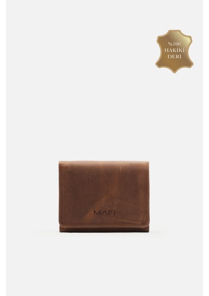 Magnetic Hakiki Deri Taba Mıknatıslı Unisex Cüzdan – Zarif ve Güvenli Tasarım