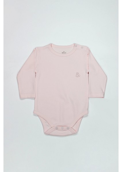 Bistyle Natural Basic Style Uzun Kol Body 17104 Pembe