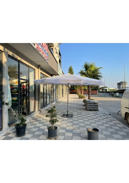 Zeycamping 4m2 Krem Renk Bahçe Plaj Teras Cafe Restorant Semşiye (Ayak Dahildir ) fırsatları