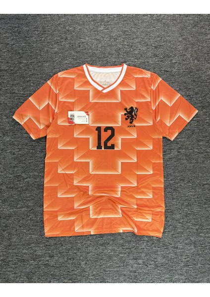 Van Basten 12 Hollanda Nostalji Forması