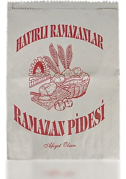 Ramazan Pide Kese Kağıdı 30X41X6 cm 5 kg