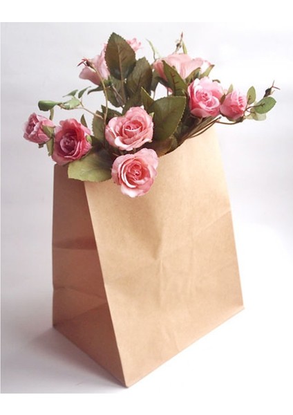 Kese Kraft 25X28X14 cm Kare Dipli 50 Adet fiyatları
