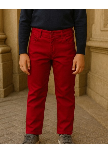 Erkek Çocuk Keten Pantolon