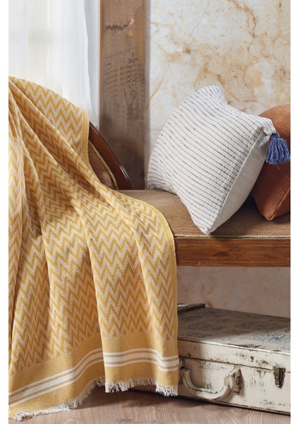 Yumuşak ve Şık Pamuklu Tv Battaniyesi, Rahat ve Dekoratif Kullanım Sağlar. fiyatları