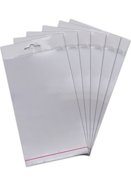 18*35 Sedefli Askılı (Askı Kısmı Beyaz) Bantlı OPP (Parlak-Şeffaf) Jelatin 100 Adet fiyatları