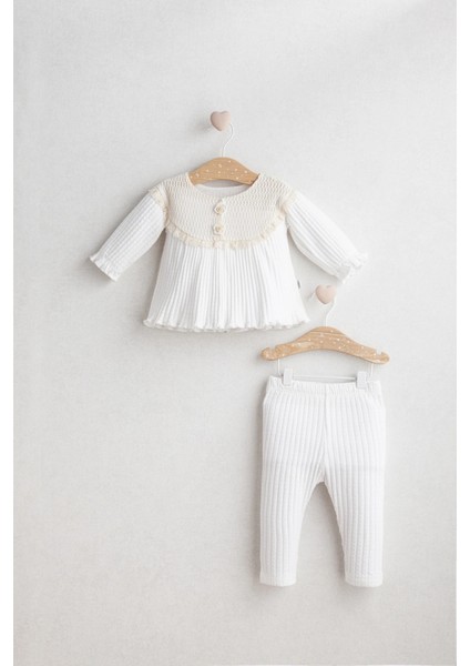 Tongs Baby Daisy Dream 2'li Takım 5462 Ekru