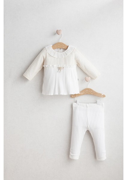 Tongs Baby Daisy Dream 2'li Takım 5466 Ekru