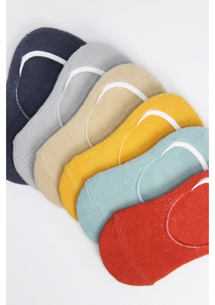 Bistyle 6'lı Mix Babet Çorap 30101 Kiremit indirimleri