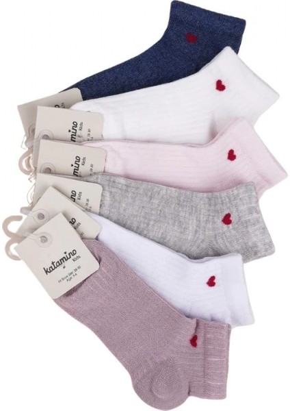 Katamino Palopa Kız Patik Çorap 200513 Asorti
