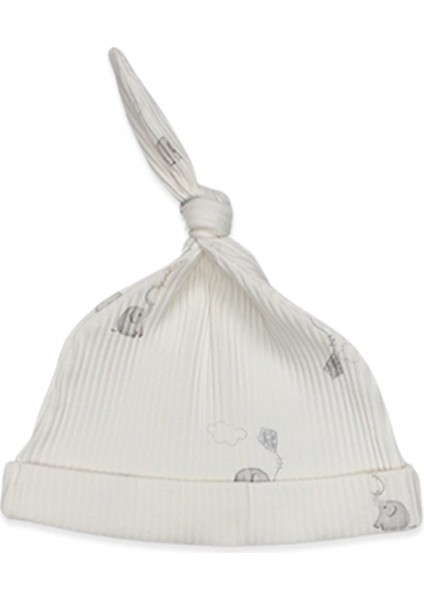 Bistyle Flying Elephant 3'lü Zıbın Takım 13111 Ekru Gri