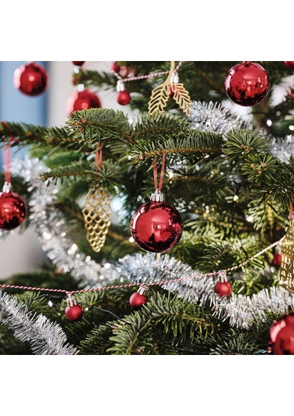 Ağaç Süsü, Kırmızı, 20 Adet fiyatları