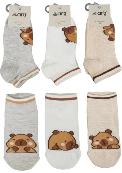 Katamino Capy Abs'li Erkek Patik Çorap K20318 Asorti