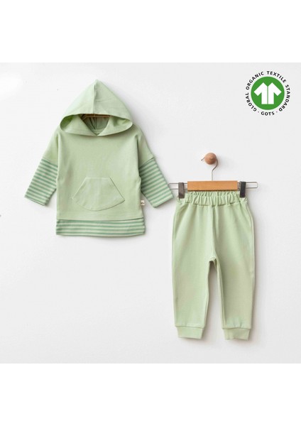 Eslenza Baby Organik 2'li Takım 0051 Yeşil