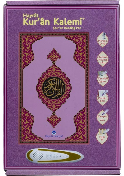 Kuran Okuyan Kalem Seti Kalem Kuran Orta Boy Pembe fiyatları