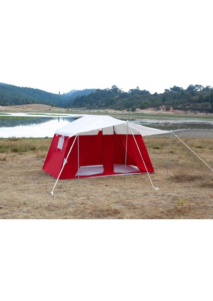 Zeycamping 2 Odalı 4 Mevsimlik Akrilik Kumaş Kamp Orman Dağcı Barınak 7 Kişilik Çadır modelleri